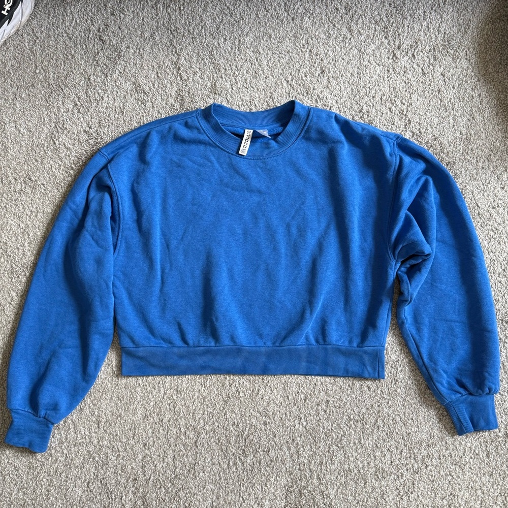 H&M Divided Bright Blue Top